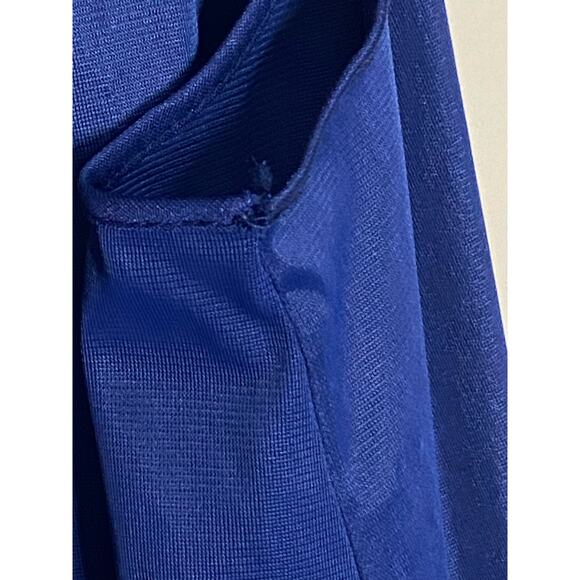 Vintage Vanity Fair Nightgown Large Navy Blue Made in the USA Sleeveless Short - Picture 7 of 9